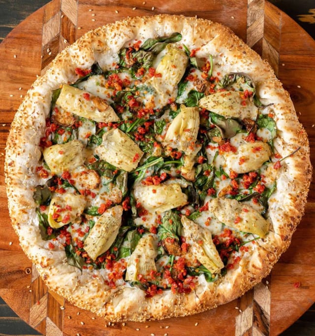 Spinach Lovers Deep Dish.