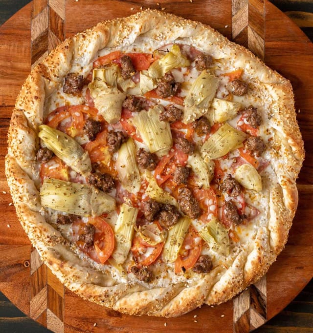 Pizza House Special Deep Dish.
