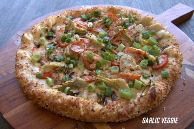 Garlic Veggie Deep Dish.