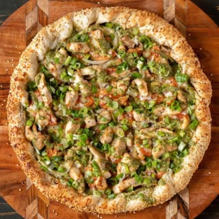 Chicken Pesto Deep Dish