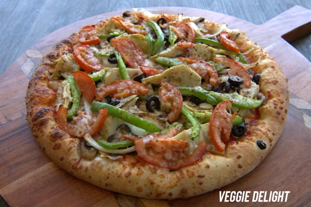 Veggie Delight Deep Dish.