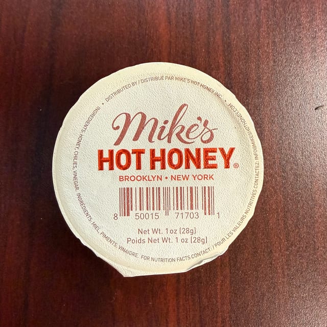 Mikes Hot Honey.