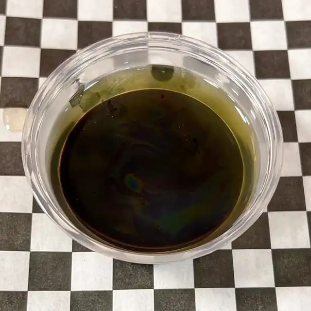 Balsamic with Olive Oil.